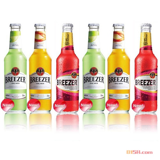 百加得冰锐朗姆预调酒