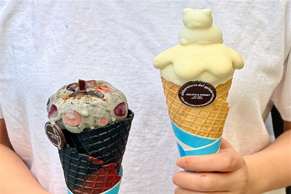 可乐猫冰淇淋冷饮