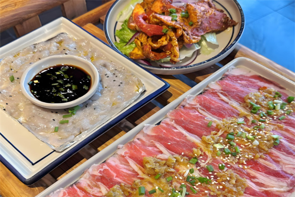 炉子旁烤肉