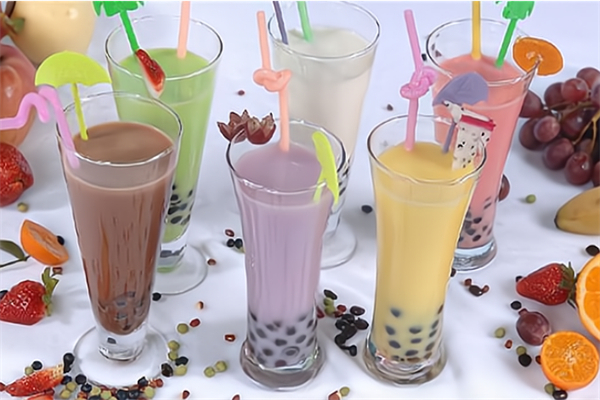 各个奶茶