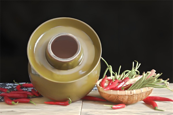 大缸小椒泡菜
