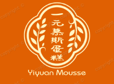 一元慕斯蛋糕