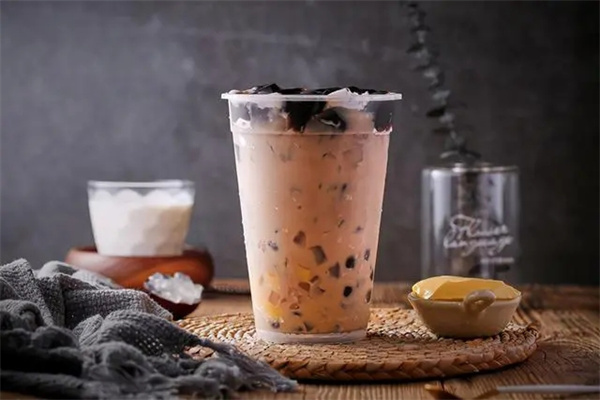 大口茶冷饮奶茶
