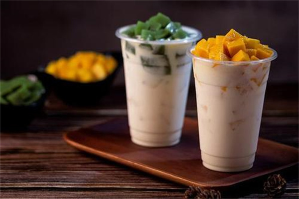 大口茶冷饮奶茶