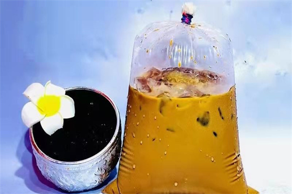 泰竺老挝冰咖啡泰式奶茶