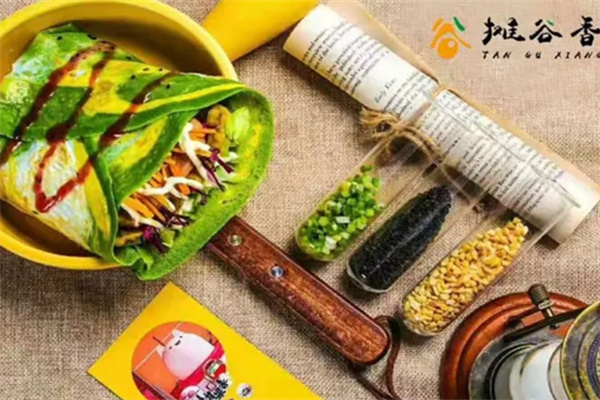 摊谷香煎饼果儿