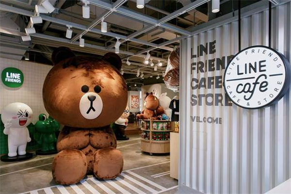 line friends咖啡