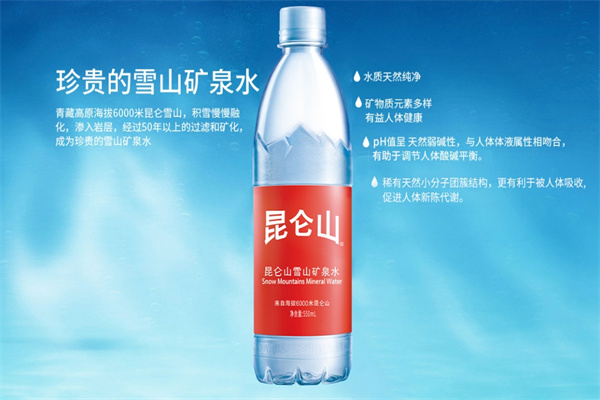 昆仑山矿泉水 昆仑山矿泉水