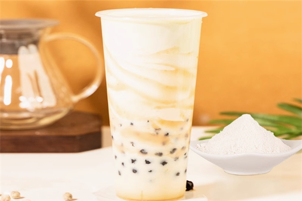青苹果奶茶