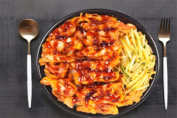 李记烤肉拌饭