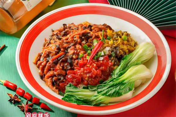 二牌剁椒拌饭 二牌剁椒拌饭