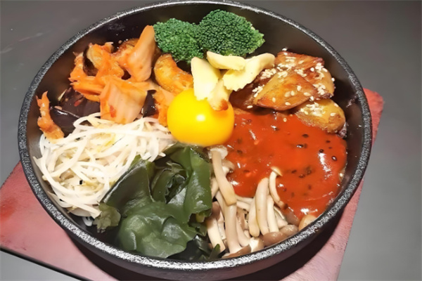小野人拌饭