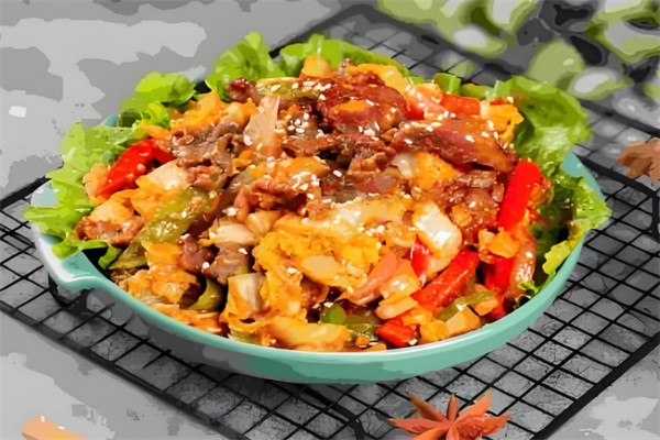 王者肉肉拌饭