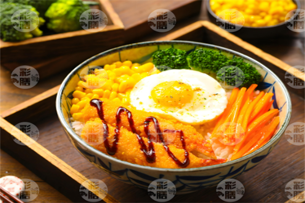 彩膳谷拌饭