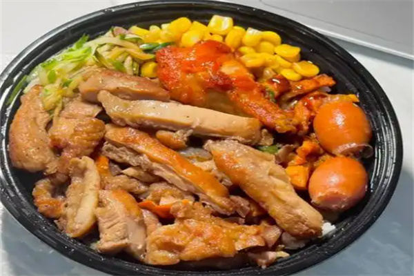 好吃得一哔烤肉饭