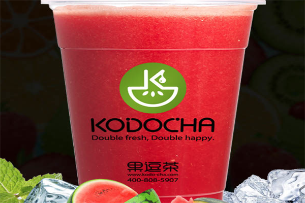 果逗茶