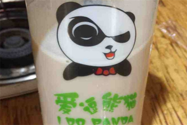 爱逗熊猫奶茶