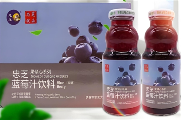 忠芝蓝莓饮品