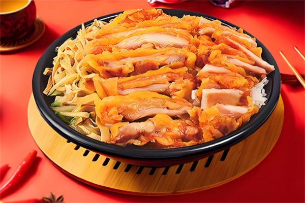 大姐脆皮鸡烤肉饭