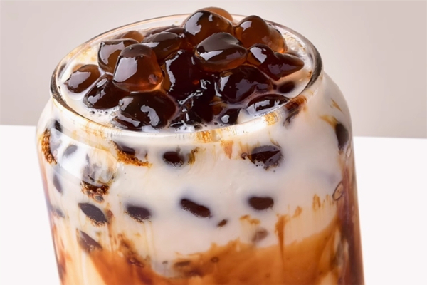 果溢奶茶