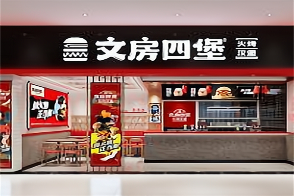 文房四堡火烤汉堡