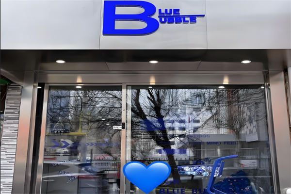 blue bubble奶茶