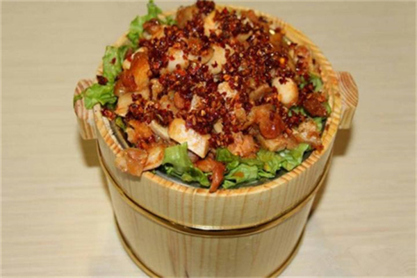 大脸猫木桶烤肉饭炒饭