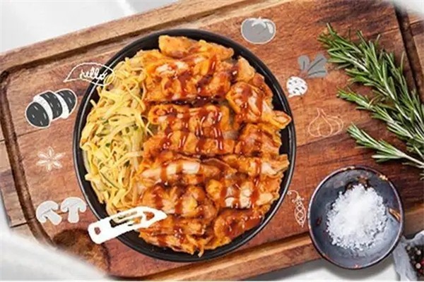 给力烤肉拌饭