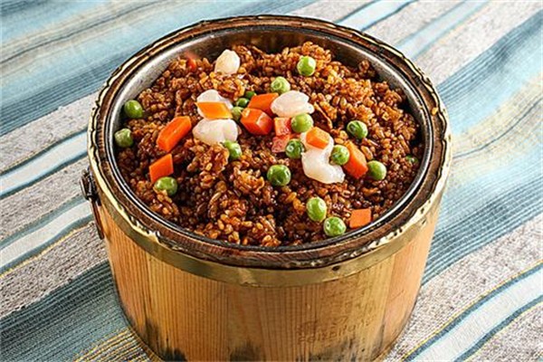 大脸猫木桶烤肉饭炒饭