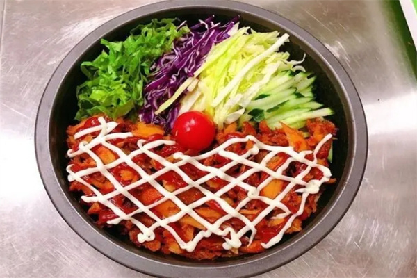 胖嘟嘟烤肉拌饭
