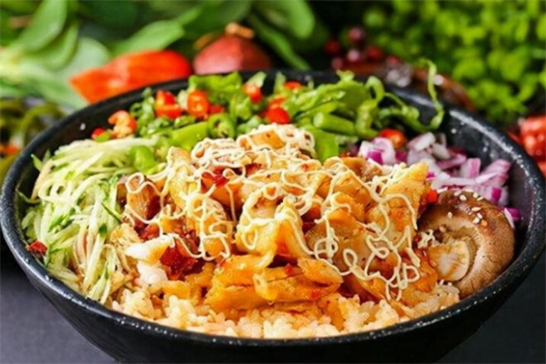 姜姐烤肉拌饭