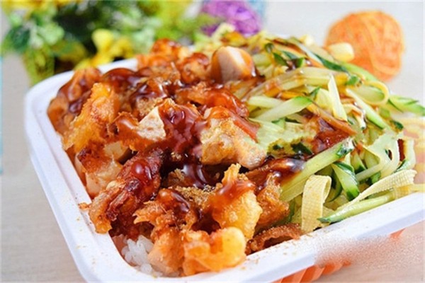 胖丫烤肉拌饭