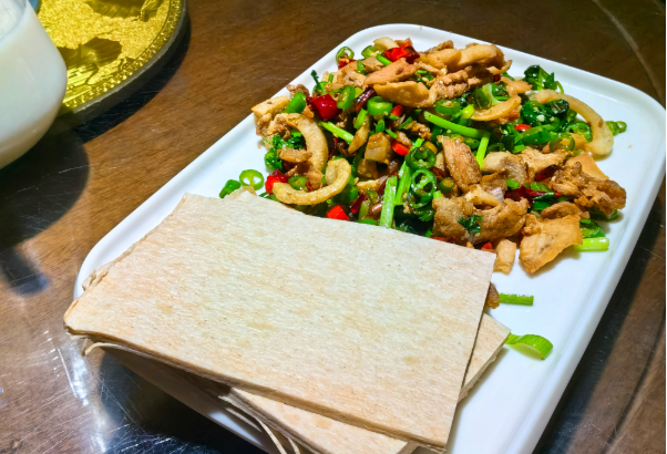 炉爷肉撕煎饼