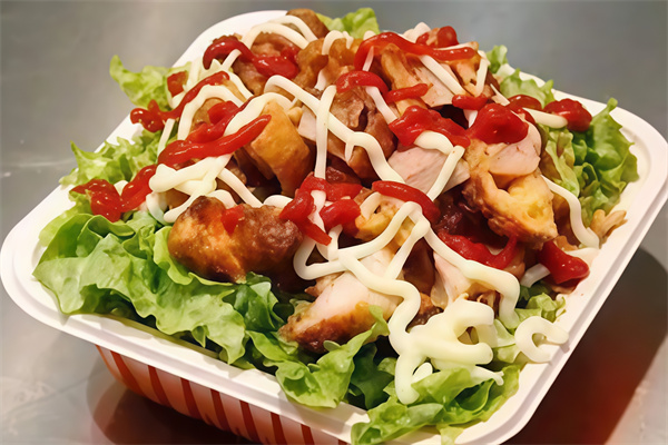 小食代烤肉脆皮鸡饭