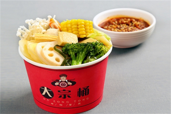 大宗桶干拌冒菜