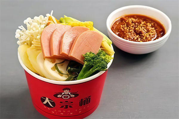 大宗桶干拌冒菜