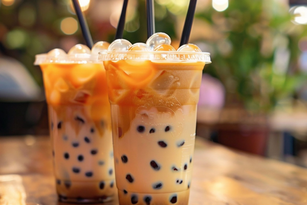 叶子与茶奶茶