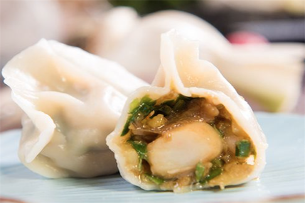 金汤鱼海鲜水饺
