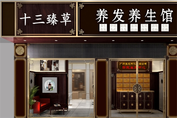 十三臻草养发养生馆