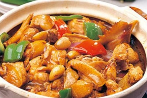 炭炉鸡煲