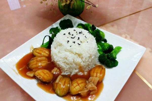 鲍父鲍鱼捞饭