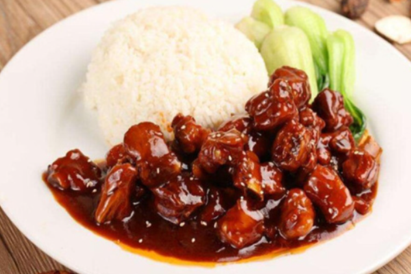 鲜骨道酱烧排骨饭