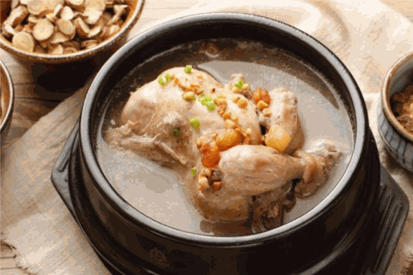 万寿参鸡汤