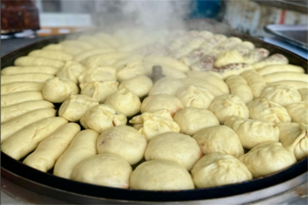 锅蒸馍小吃