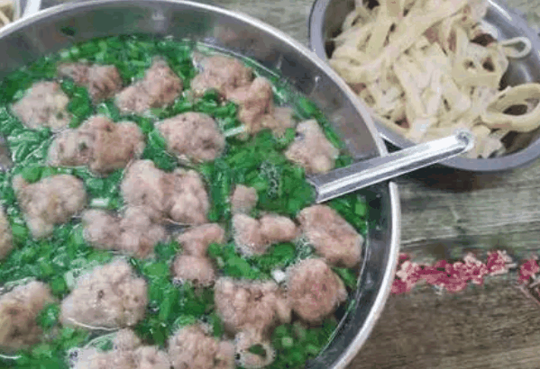 博爱牛肉丸子汤
