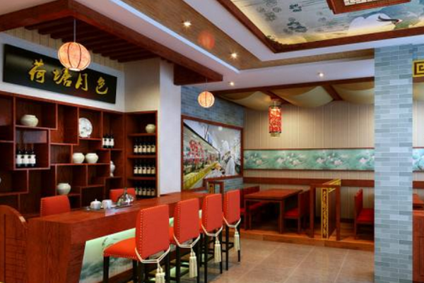 荷塘月色主题餐厅 荷塘月色主题餐厅