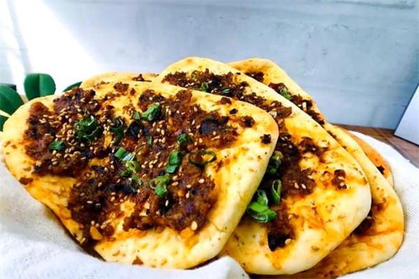 三颗糖掉渣饼