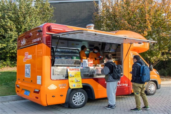 天香坊早餐车