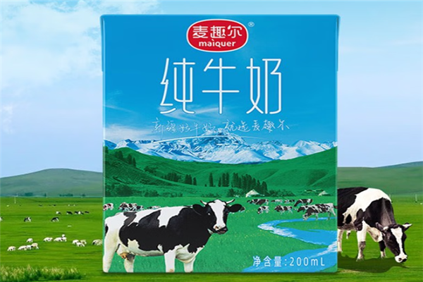 麦趣尔牛奶