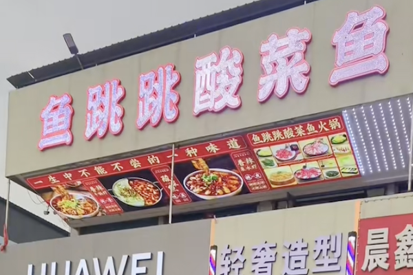 鱼跳跳酸菜鱼火锅